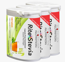 Load image into Gallery viewer, Rite Stevia Tablets in Dispenser 100 Count x 3